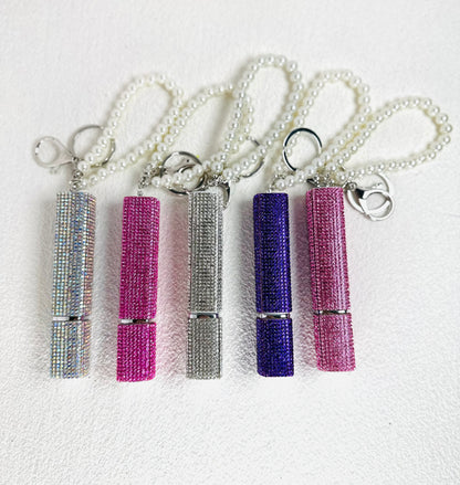 Crystal Rhinestone Refillable Atomizer