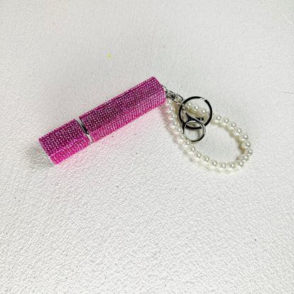 Crystal Rhinestone Refillable Atomizer