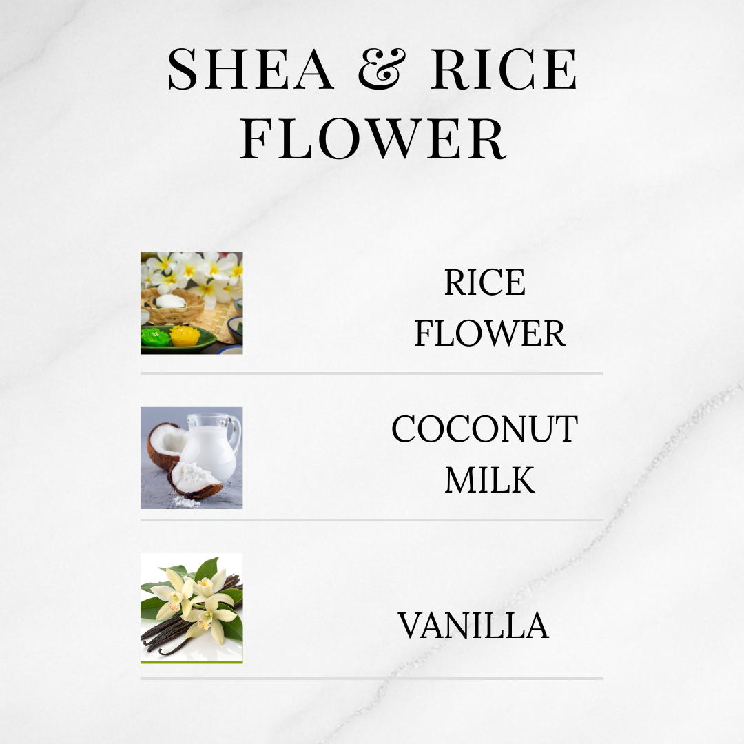Shea & Rice Flower