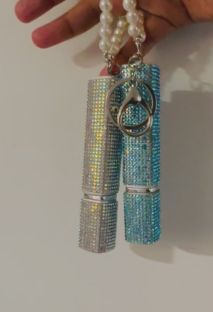 Crystal Rhinestone Refillable Atomizer